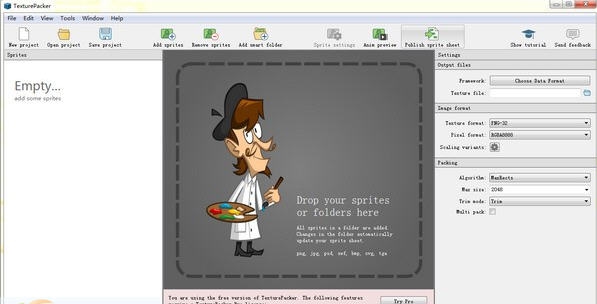 TexturePacker(图片打包工具) v5.4.9