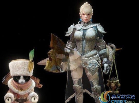 怪物猎人世界金属女骑士套装MOD v2.05