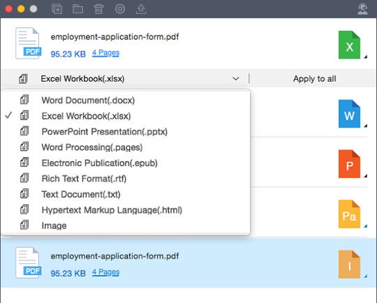Wondershare PDF Converter Pro for Mac v5.1.5