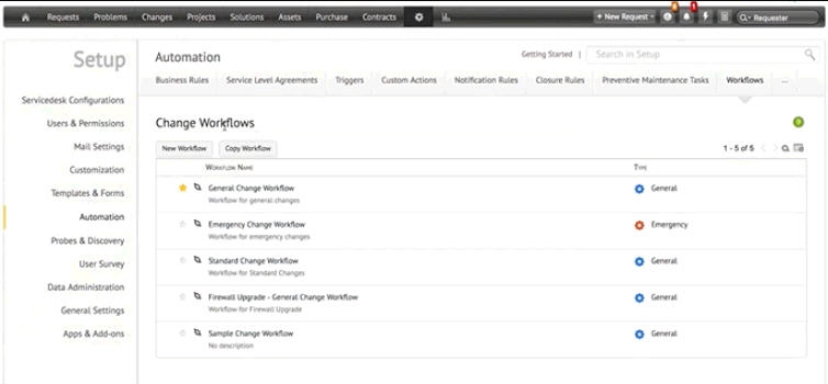 卓豪ServiceDesk Plus MSP v5.0.0.5