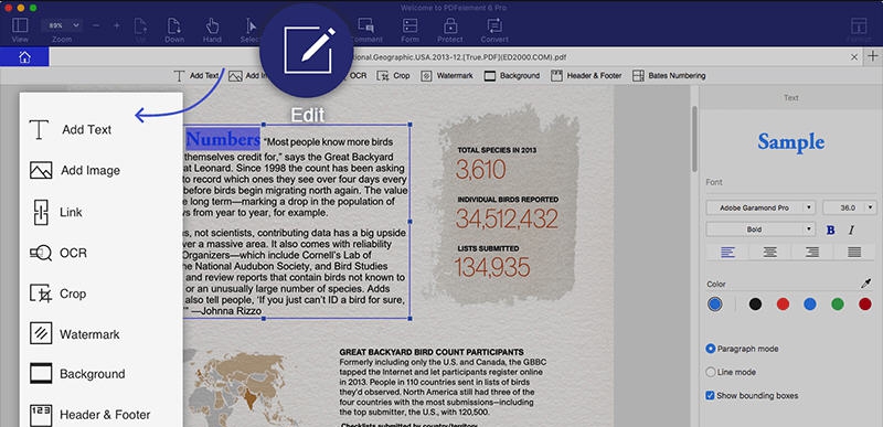 Wondershare PDFelement for Mac v7.5.14