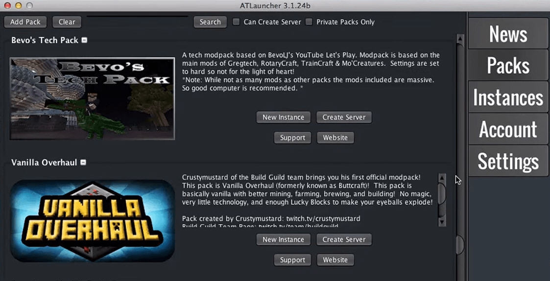 ATLauncher for Mac v3.3.4.11