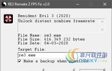 生化危机3重制版FPS修复MOD v1.56