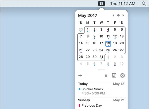 Itsycal for Mac v0.12.7