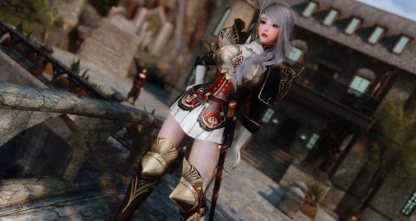 上古卷轴5帅气女性剑甲MOD v1.74