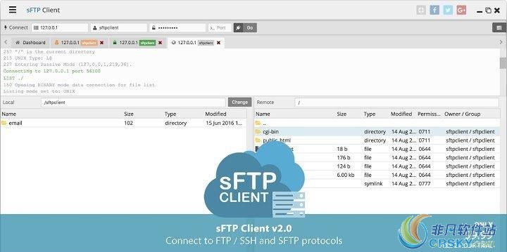 sFTP Client 2 for Chrome v2.7.4.4