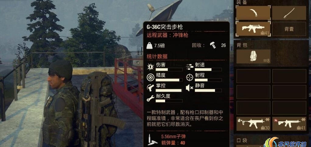腐烂国度2消音G36C皮肤MOD v2.57