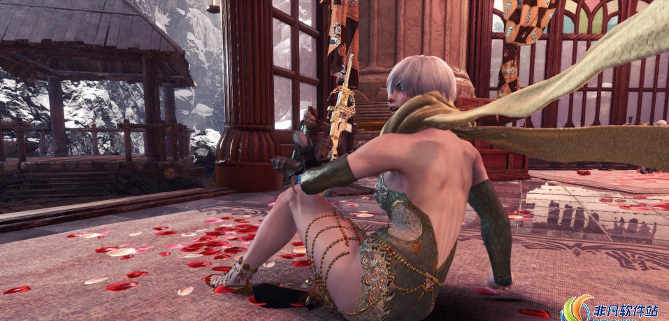 怪物猎人世界冰原更清凉的绚辉龙套MOD v2.58