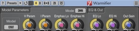 Voxengo Warmifier(电子管声音模拟器) v2.4