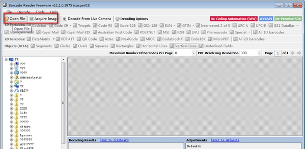 ByteScout BarCode Reader(条形码识别软件) 1.2.7