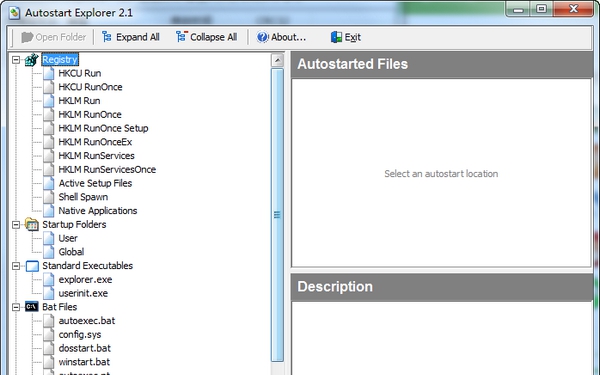 Autostart Explorer 2.5