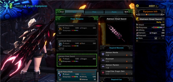 怪物猎人世界冰原系列武器材质优化mod 2.3.7