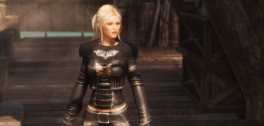 上古卷轴5天际性感紧身皮甲MOD v1.72