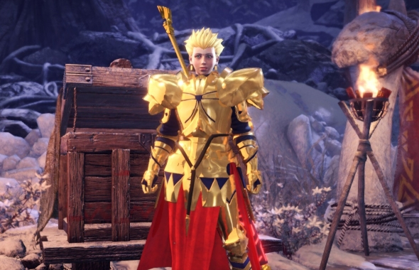 怪物猎人世界冰原吉尔伽美什服装MOD v2.45