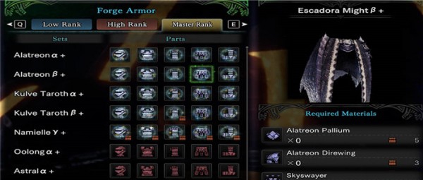 怪物猎人世界冰原免费制造装甲MOD v2.6