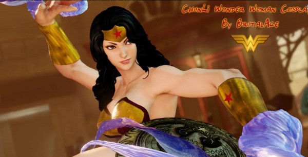 街头霸王5春丽神奇女侠mod v2.45