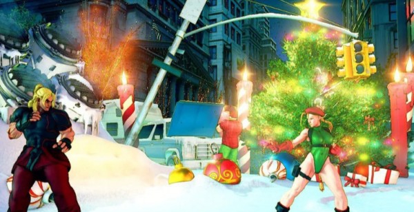 街头霸王5圣诞雪地场景mod v1.53