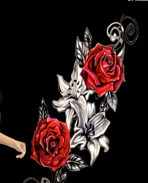 模拟人生4彩色的玫瑰花手臂纹身MOD v1.6