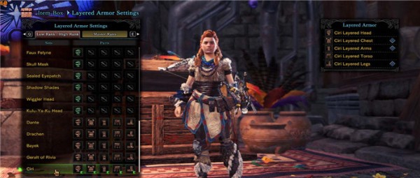 怪物猎人世界冰原帅气合金护甲MOD v3.7