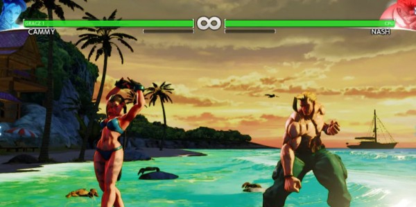 街头霸王5黄昏海滩场景mod v3.73