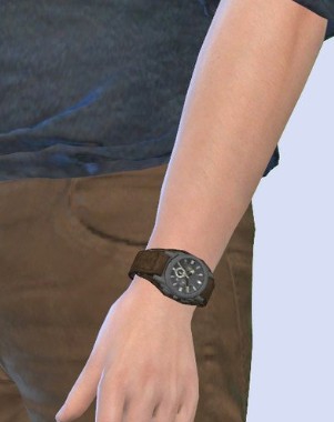 模拟人生4古朴的男性手表mod v1.74