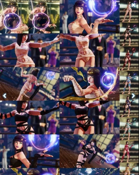 街头霸王5梅乃特性感绷带装mod v3.68