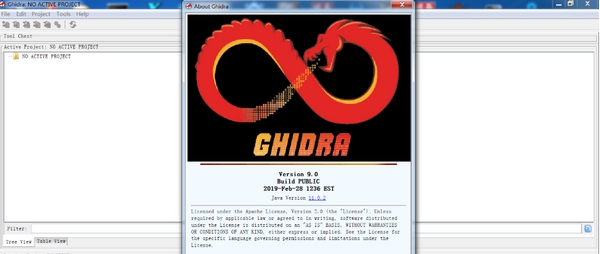 Ghidra(反汇编工具) v9.0.11
