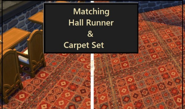 模拟人生4中世纪风格地毯MOD v3.83