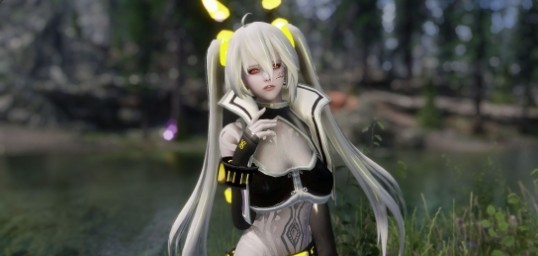 上古卷轴5重制版Miku摇滚女孩装MOD v3.59