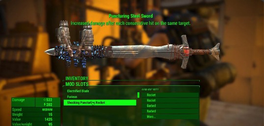 辐射4更多近战改装MOD v2.92