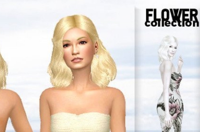 模拟人生4多款式无肩带连衣裙MOD v3.18