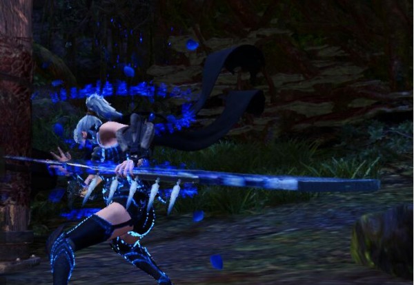 怪物猎人世界冰原荧光蔷薇太刀特效MOD v1.56