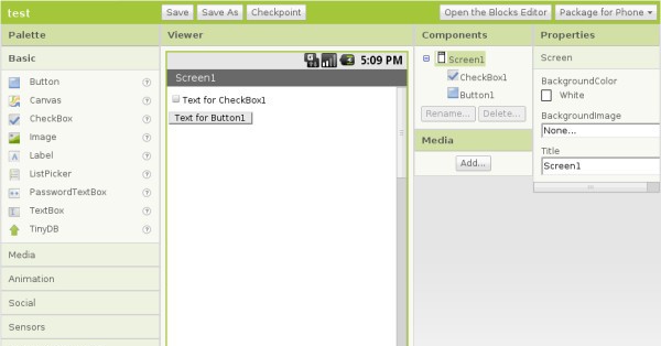 AppInventor汉化测试版 v1.5