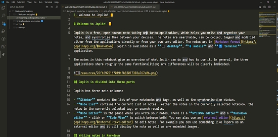 joplin vscode plugin(vscode插件joplin) v0.1.8