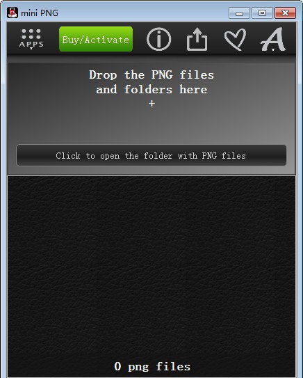 miniPNG(PNG压缩软件) v1.0.6