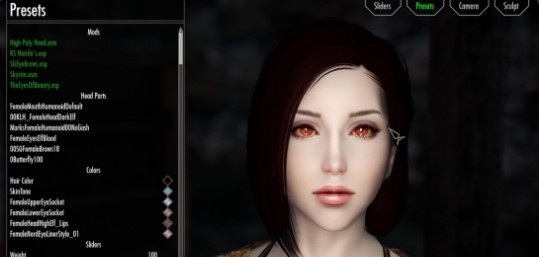 上古卷轴5重制版黑暗精灵预设MOD v2.51