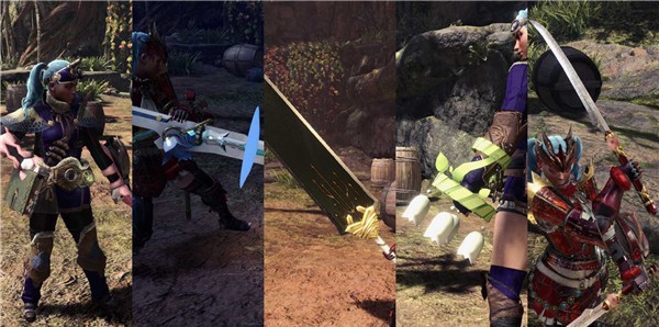 怪物猎人世界冰原结城友奈是勇者武器包MOD v1.55