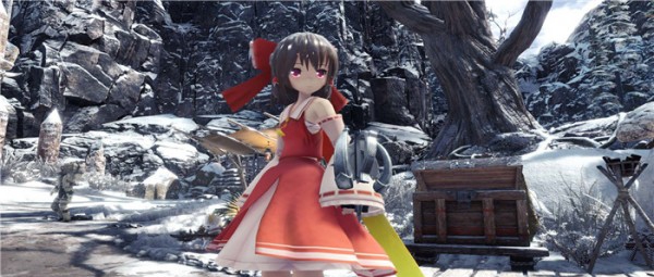 怪物猎人世界冰原东方灵梦和玛丽莎MOD v3.31