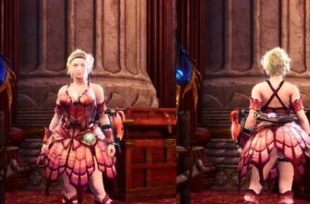 怪物猎人世界冰原清凉抖动开花套MOD v1.83