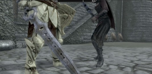 上古卷轴5重制版无限之刃和Helio装甲MOD v2.75