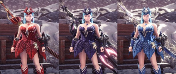 怪物猎人世界冰原紧身煌黑龙套染色版MOD v2.29