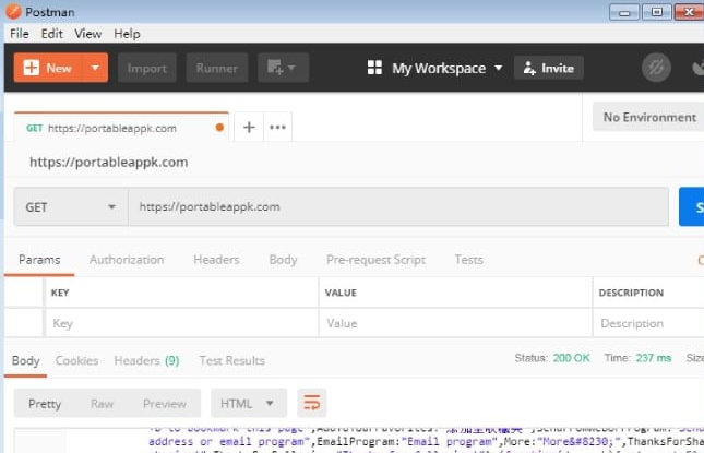 API Postman开发工具 v6.6.5