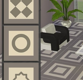 模拟人生4几何风格地板MOD v1.38