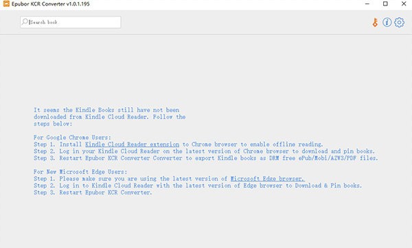 Epubor KCR Converter(电子书格式转换工具) v1.0.1.199