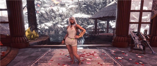 怪物猎人世界冰原霜牙分层头饰MOD v1.74