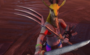 怪物猎人世界冰原刀叉双刃武器MOD v2.51