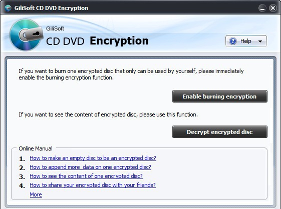 GiliSoft CD DVD Encryption v3.2.7