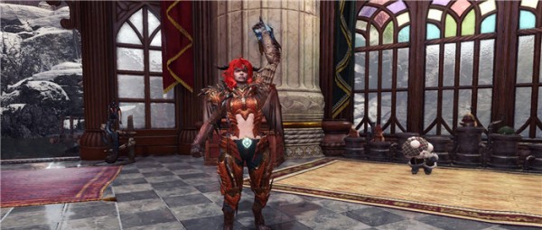 怪物猎人世界冰原怪物女孩冥赤龙套MOD v3.75