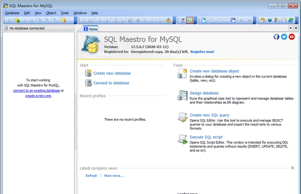 SQL Maestro for MySQL(mysql数据库管理) v17.5.0.14