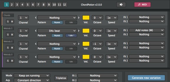 ChordPotion(MIDI音序器) v2.0.5